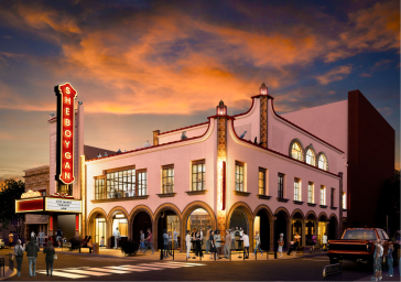 Rendering of the Weill Center’s future exterior plan, as published in Summer 2025